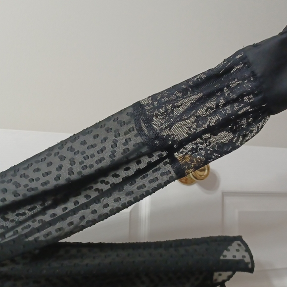 Ann Taylor Clip Dot chiffon blouse - Picture 3 of 4